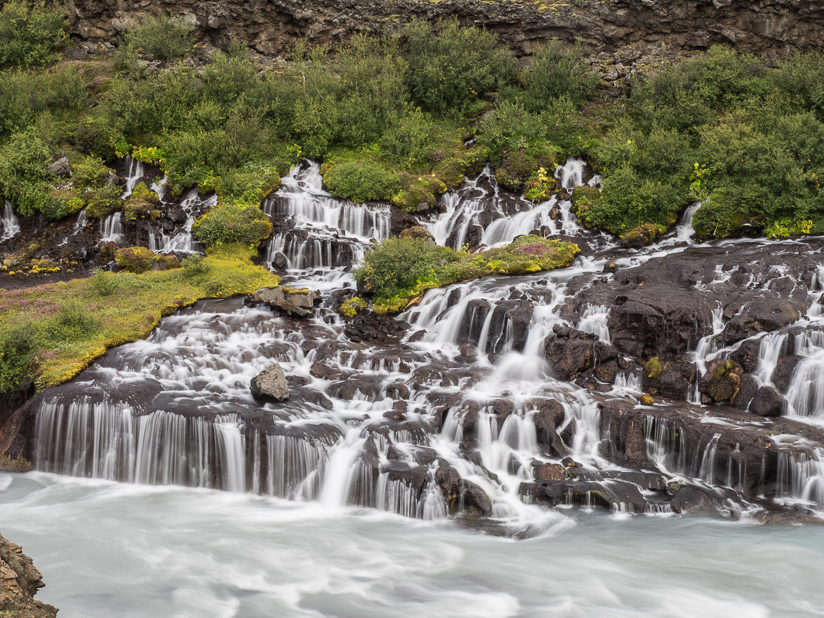 Barnafoss at Hfraunfossar
