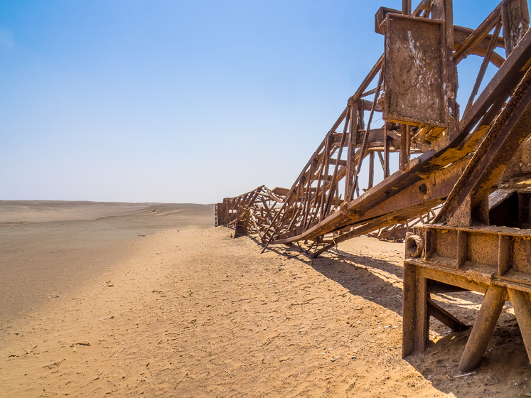 Ruined Drill Rig - Skeleton Coast