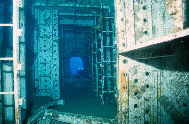 Inside