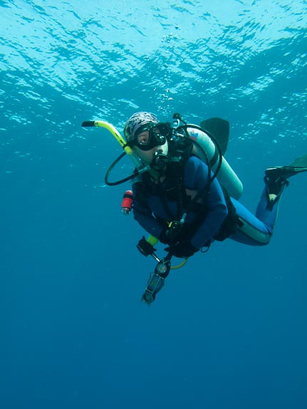 Peral Tan at Blue Lagoon, Clerke Reef